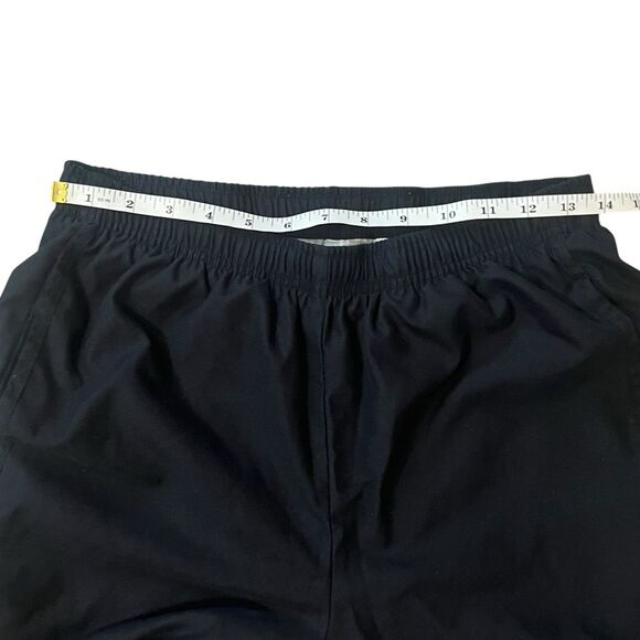 Nike Vintage Track Pants Black Jersey Knit Lined Warmup Womens Small - Picture 4 of 5